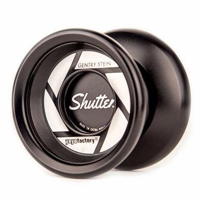 YoYoFactory Shutter blasted yo-yo fekete