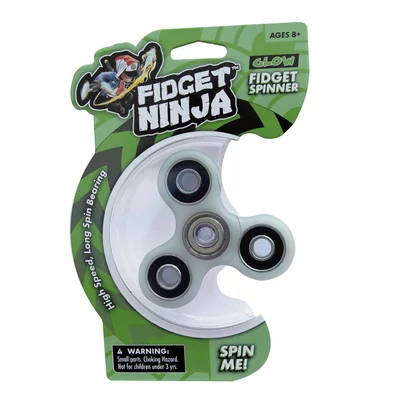 Fidget Spinner - Tri Spinner, foszforeszkáló