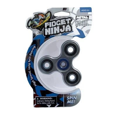 Fidget Spinner, metál - ezüst