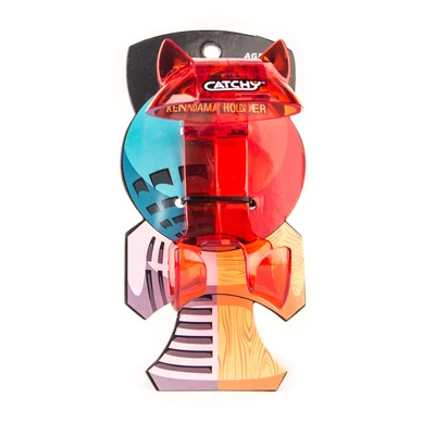 YoYoFactory Catchy Belt Clip áttetsz? piros