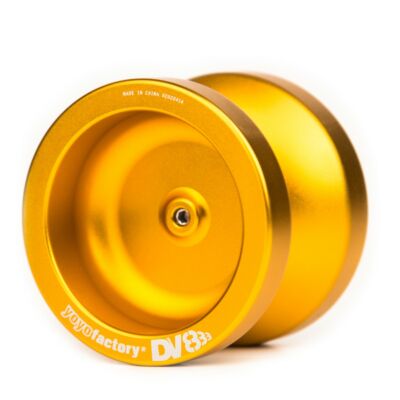 YoYoFactory DV888 yo-yo gold
