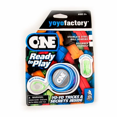 YoYoFactory One blister yo-yo kék